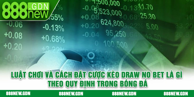 Luật chơi và cách đặt cược kèo Draw No Bet là gì theo quy định trong bóng đá